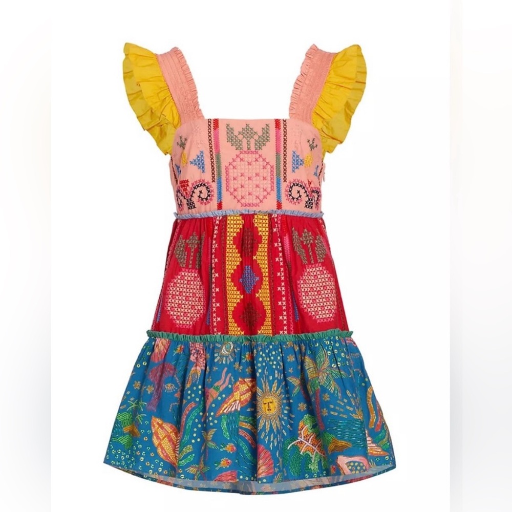 FARM Rio Multicolor Mini Dress